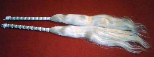 二胡弓の馬尾の製品化5